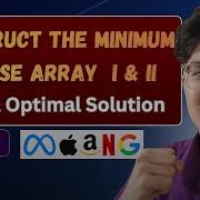 Construct The Minimum Bitwise Array I II LeetCode 3314 3315 Brute Optimal Solution