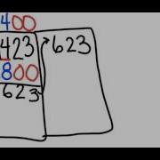 Rectangle Section Method Of Division