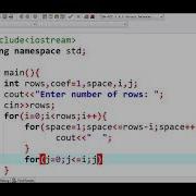 How To Print Pascal Triangle In C