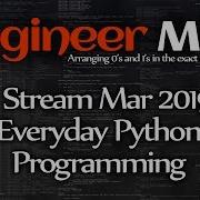 Everyday Python Programming Engineer Man Live