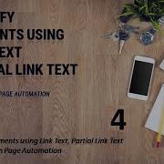 How To Identify Elements Using LinkText And PartialLinkText II Automation II Selenium