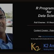 R Programming For Data Science Part 6 Of 11