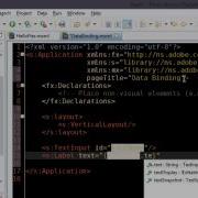 Data Binding In Apache Flex