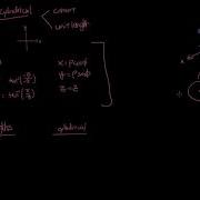 EM Intro Skill 1 05 Convert Cartesian To Cylindrical Coordinates List The Unit Lengths