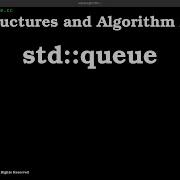 The Std Queue Container Adapter