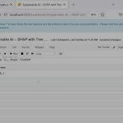 Explainable AI SHAP With Decision Tree Regression In Jupyter Notebook