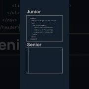 Junior Vs Senior Developer Programming Html Javascript Webdevelopment Html5 Webdesign Css3