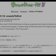 Java Practice It Exercise 12 15 VowelsToEnd Recursion Recursive Programming