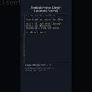 TextBlob Python Library Sentiment Analysis DevNuggets
