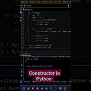 Constructor In Python Codersarts Python Pythonoops