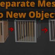 Blender 3 2 Separate Split Parts Of A Mesh Into Multiple Objects