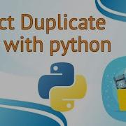Detect Duplicate File With Python Python Pythonprogramming Python For Beginners