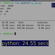 Python Vs Free Pascal Simple Speed Comparison