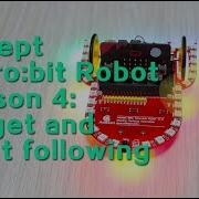 Adeept BBC Microbit Robot Starry Bit Lesson 4 Target And Light Following