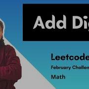 Add Digits Leetcode 258 Math