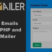 How To Send Emails Using PHP And PHPMailer Create Contact Forms And Send Emails From Gmail Account
