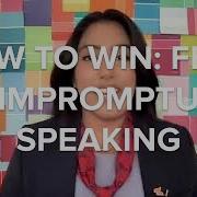 Impromptu Speaking By FBLA Impromptu Speaking Champion