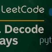 Leetcode 91 Decode Ways Python Solution Leetcode Dataengineering Python