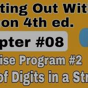 Starting Out With Python Chapter 8 Exercise Program 2 Sum Of Digits In A String Python Program