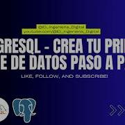 PostgreSQL Crea Tu Primera Base De Datos Paso A Paso