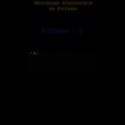 Multiline Statements In Python Python Trick Technology Shorts Python Viral