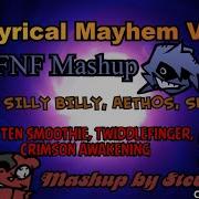 FNF Mashup Lyrical Mayhem V2 Lyric Song Mega Mix Collab 0 44