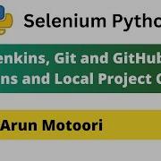 Jenkins And Local Project Code Selenium Python