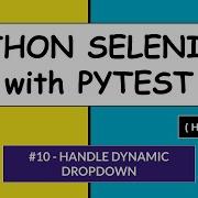 Selenium Python Hindi Tutorial 10 Handle Dynamic Dropdown