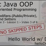 Java Basic OOP Access Modifiers Getters And Setters Star Wars Mod3 Les1 Vid 3 8