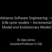 Advance Software Engineering 6 Life Cycle Models Incremental Model And Evolutionary Model