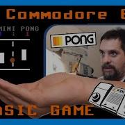 Я создал играбельную игру Pong на языке Basic для Commodore 64