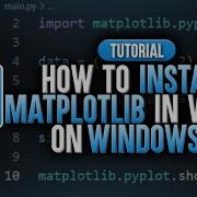 How To Install MatPlotLib In Visual Studio Code Windows 11