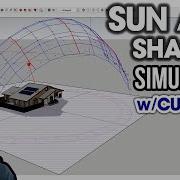 Моделирование СОЛНЦА И ТЕНИ в SketchUp с помощью Curic Sun