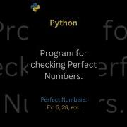 Python Program To Check Perfect Number Python Interview Questions Python Coding