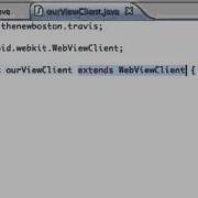 Android Development 91 Set WebView Client For A Brower App Mp4