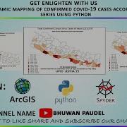 Dynamic Mapping Of Confirmed Corona Cases Of Nepal According To Time Series Using Pandas Geopandas