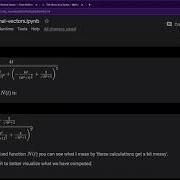 Tangent And Normal Vectors Calculated In Python