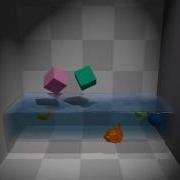Nvidia FleX SDK Demo Gelatinous Substance