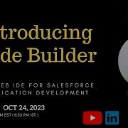 Introducing Code Builder The Web IDE For Salesforce Application Development