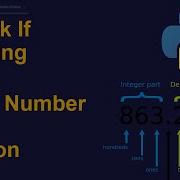 Check If A String Is A Float Number In Python Python Examples Python Coding Tutorial Interview