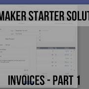 Destructive Testing FMI S Invoice Starter Solution Part 1 FileMaker Training