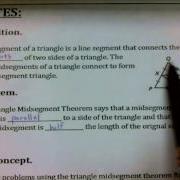 4 Triangle Midsegment Theorem