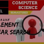 149 OCR A Level H046 H446 SLR25 2 3 Implement Linear Search