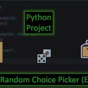 Python Random Choice Picker Project EASY