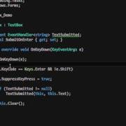 C InputBox Control