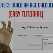 Java Project Build An Age Calculator App Easy Tutorial