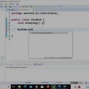 Oops Inheritance Single Level Inheritance In Java Practical Implementation Of Inheritance