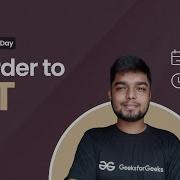 Preorder To BST Problem Of The Day 03 08 22 Yash Dwivedi