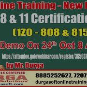 Java Certification 8 11 OCJA 1Z0 808 815 Online Training On 24th Oct 8AM