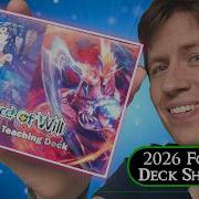 Start Teaching Force Of Will TCG TODAY 2026 FoW Demo Deck Showcase Print To Play